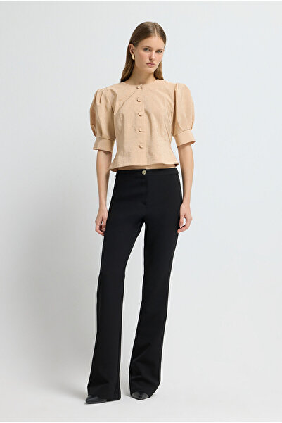 adL İspanyol Paça Gabardin Pantolon