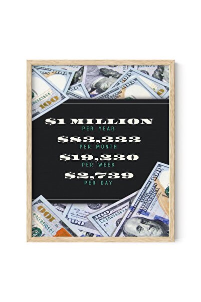 ALAYRA International ملصقات ألايرا المالية للرجال - ملصقات تحفيزية للمكتب، لو...