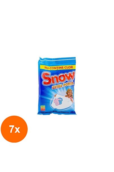 Snow Set 7 x Pudra pentru Indepartarea Petelor Extra 160 g