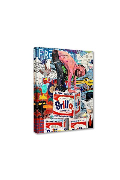 ALAYRA International ALAYRA Living Room Wall Decor Creative Graffiti Pictures...