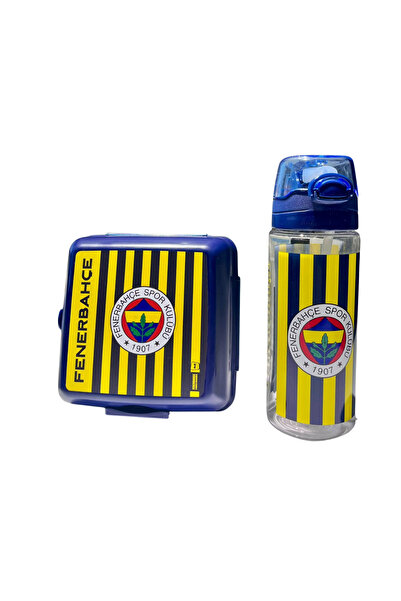 Fenerbahçe FB İlkokula Özel Beslenme Seti 500 ML Suluk Ve Beslenme Kabı