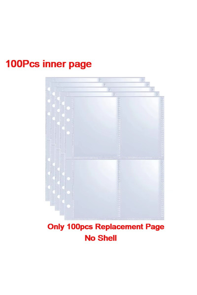Choice 100 صفحة بدون غلاف، قابلة لإعادة الاستخدام، 25 قطعة، ألبوم صور كيبوب A...