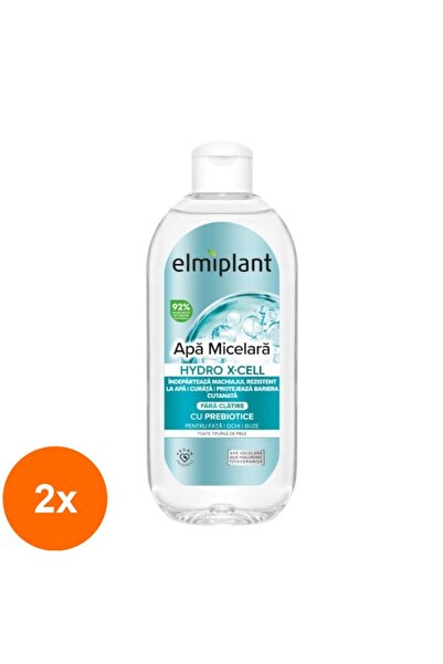ELMIPLANT Set of 2 x Hydro X-Cell Micellar Water, 400 ml