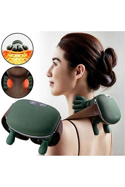 TheMohrim جهاز تدليك الرقبة والكتفين الكهربائي من زيسكوير مع محاكاة تدليك اليد