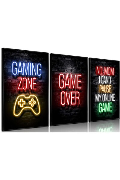 ALAYRA International ملصقات ألعاب ALAYRA، لوحات جدارية قماشية، ديكور غرفة ألع...