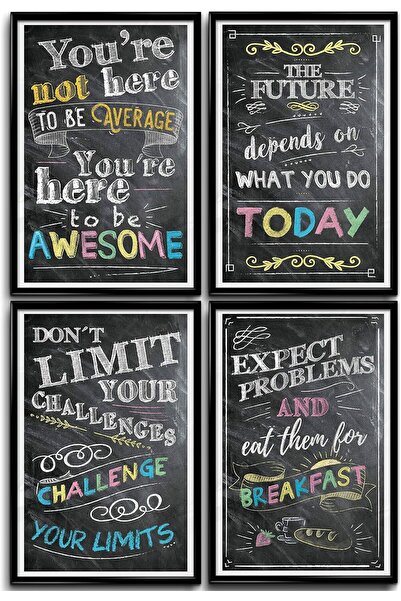 ALAYRA International ALAYRA Motivational Posters for Classroom, Office & Home...