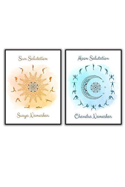 ALAYRA International ملصقات ومطبوعات سماوية لتحية الشمس وتحية القمر من ألايرا...