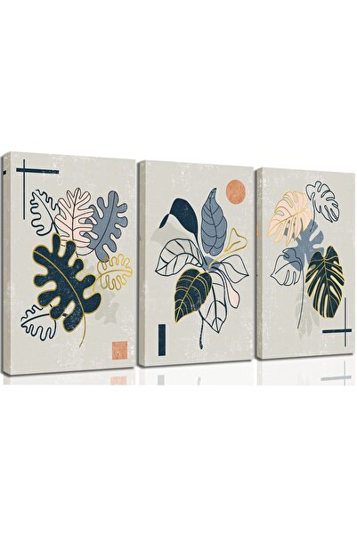 ALAYRA International لوحة جدارية نباتية بوهيمية من ALAYRA، لوحة جدارية حديثة ...