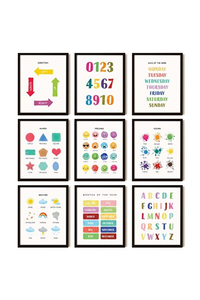 ALAYRA International ملصقات تعليمية لمرحلة ما قبل المدرسة من ألايرا للأطفال ا...