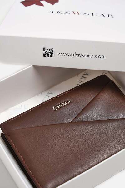 AKSWSUAR Deri Küçük Cüzdan