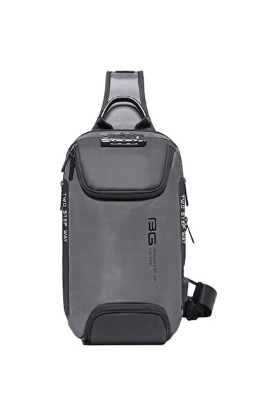 BANGE Crossbody Backpack with USB Port and TSA Lock