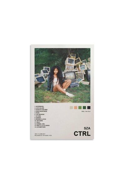 ALAYRA International ملصق ألايرا: طباعة متعددة الكانفاس مقاس 12 × 18 بوصة، بدون إطار، اتجاه أفقي، موضوع موسيقي.