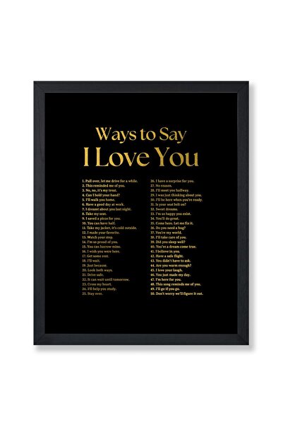 ALAYRA International ملصق ألايرا: طرق رائعة للتعبير عن الحب - طباعة حروف ذهبي...