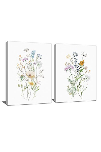 ALAYRA International لوحات جدارية من الزهور من ألايرا، مطبوعات زهور على قماش ...