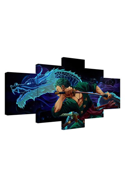 ALAYRA International ALAYRA Anime Poster Roronoa Zoro Poster Print on Canvas ...