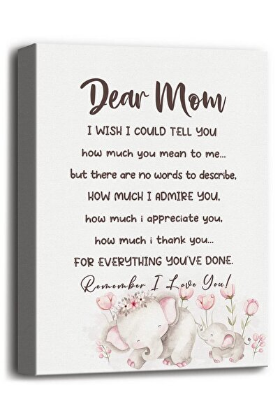 ALAYRA International لوحة جدارية قماشية من ALAYRA تحمل اقتباسًا ملهمًا، هدية ...