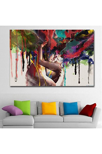 ALAYRA International لوحات جدارية مطبوعة على قماش، ملصقات، صور تجريدية ملونة ...