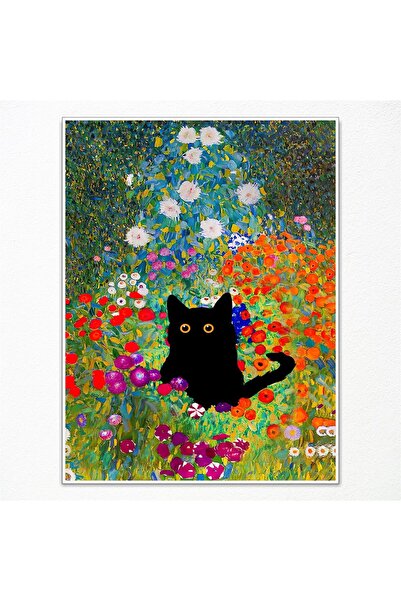 ALAYRA International لوحة جدارية قماشية من تصميم غوستاف كليمت، لوحات زيتية شه...