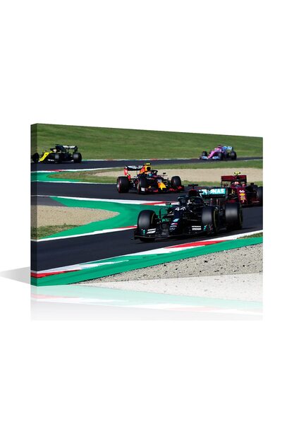 ALAYRA International لوحات جدارية قماشية لبطولة العالم للفورمولا 1 من ألايرا،...