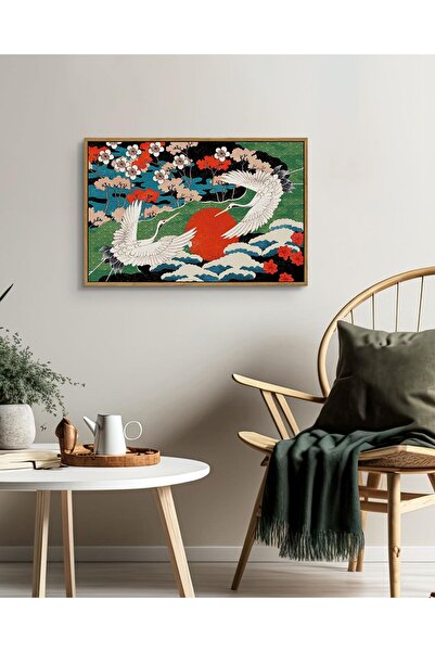 ALAYRA International ALAYRA Unframed Canvas Wall Art Prints,16x24 Inch,Japanese Posters & Prints for Wall Decor, Large