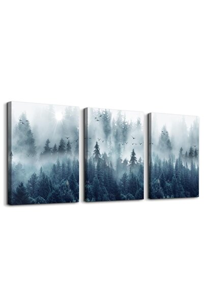 ALAYRA International ALAYRA Wall Decorations For Living Room 3 Piece Framed C...
