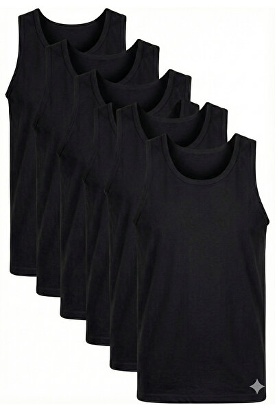 freemen Men's Tank Top Set 6-Pack - Stretchy Cotton Fabric Everyday Underwear Pack
