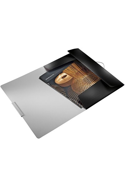 Leitz A4 folder with elastic 150 sheets PP Style black-satin