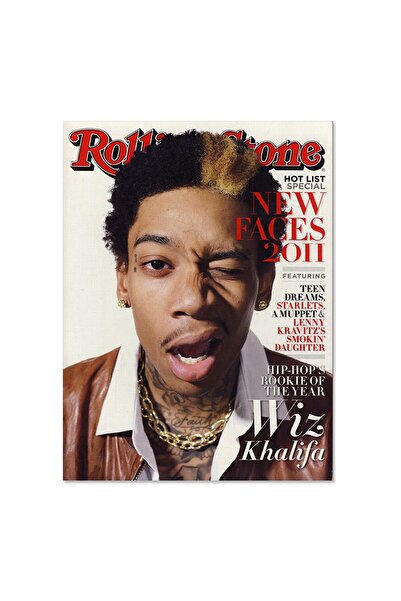 ALAYRA International ALAYRA Cloie Posters Aesthetic, Wiz Funny Gift Khalifa Poster 12"x18" Decoration for Home Bedroom