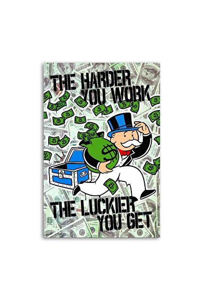 ALAYRA International ALAYRA Monopoly Vintage Game Canvas Art Poster and Wall ...