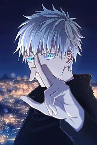 ALAYRA International ALAYRA jujutsu kaisen Gojo Anime Poster art wall paintin...