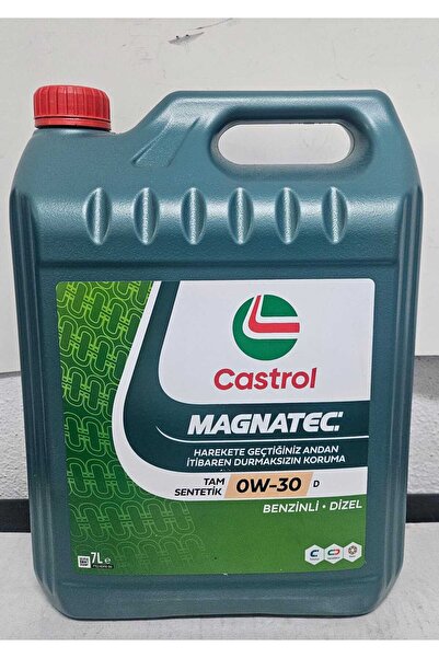 CASTROL 0W30 Magnatec 7 litre motor yağı 2018- 2024 arası ticari modellere uy...