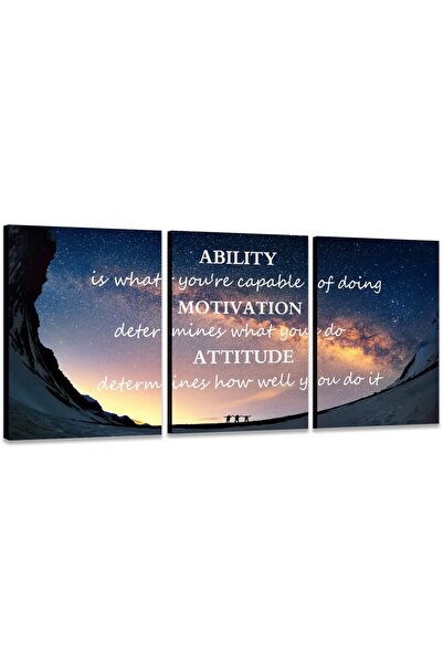 ALAYRA International ALAYRA Canvas Wall Art Landscape Picture Poster Positive...