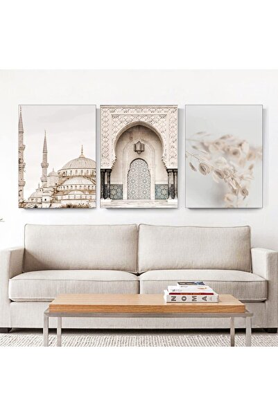 ALAYRA International ملصق ديكور جداري إسلامي من قماش الكانفاس من ALAYRA، مطبو...