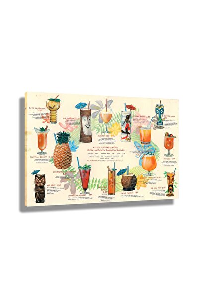 ALAYRA International ملصق كوكتيلات ألايرا الكلاسيكية، صور طعام، فن جداري للمط...