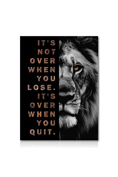 ALAYRA International ملصق حائط "ألايرا نيمف فيبل" الملهم بتصميم أسد، باللونين...