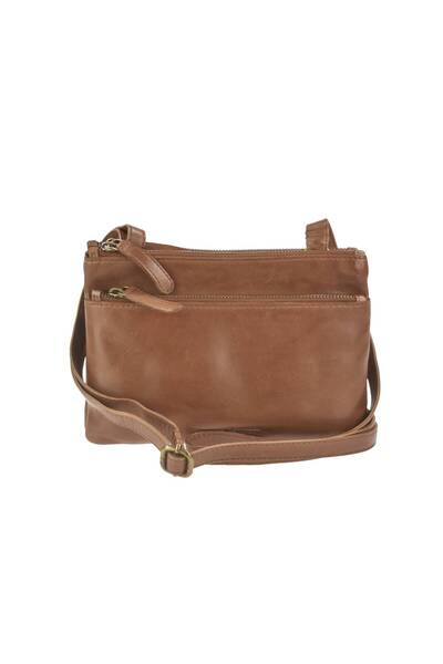 Greenburry Geantă de umăr tip poştaş "Colombiana" nougat 2510-24