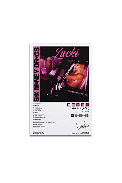 ALAYRA International ALAYRA LUCKI Poster Album Cover Poster for Room Aestheti...