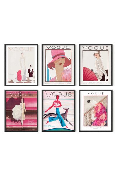 ALAYRA International ALAYRA Fashion Wall Art - Framed Wall Art Fashion Decor,...