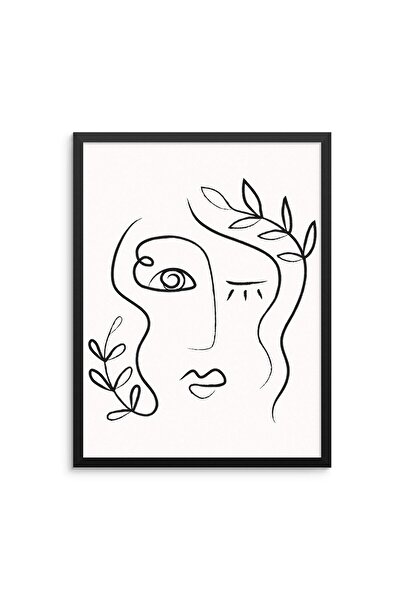 ALAYRA International ألايرا، بكل إخلاص، ليس خطًا متصلًا، لوحة فنية تجريدية لو...