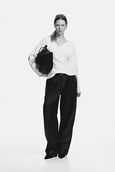 H&M V Yakalı Triko Üst