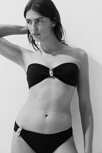 H&M Dolgulu Bandeau Bikini Üstü