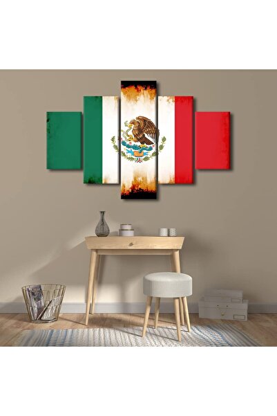 ALAYRA International لوحات جدارية من ALAYRA لغرفة المعيشة، صور علم المكسيك، م...