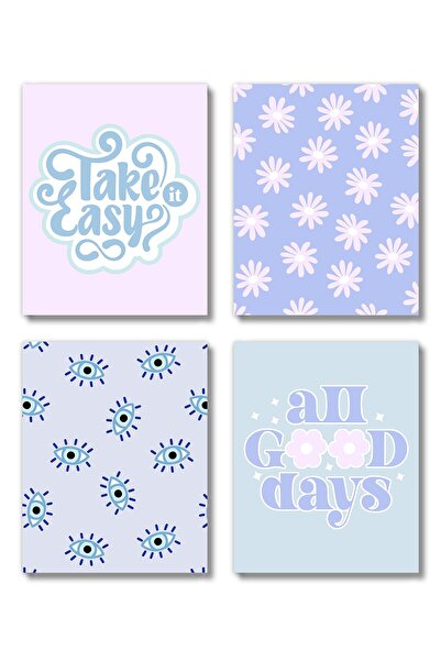 ALAYRA International ملصقات جدارية بتصميم ريترو من السبعينيات والثمانينيات من...