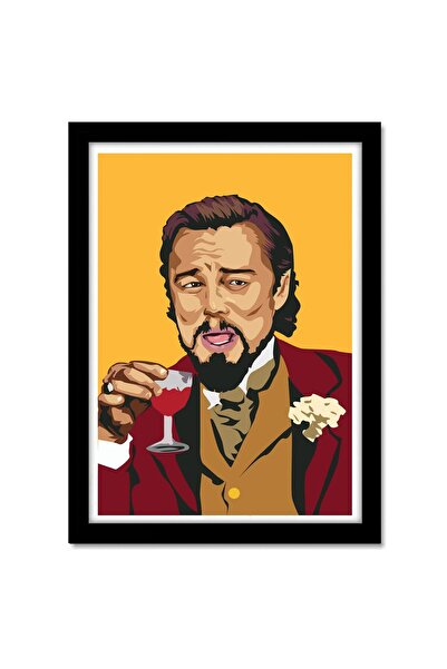 ALAYRA International ملصق زجاجي أكريليك مؤطر من ALAYRA Gray Wall - ليوناردو د...