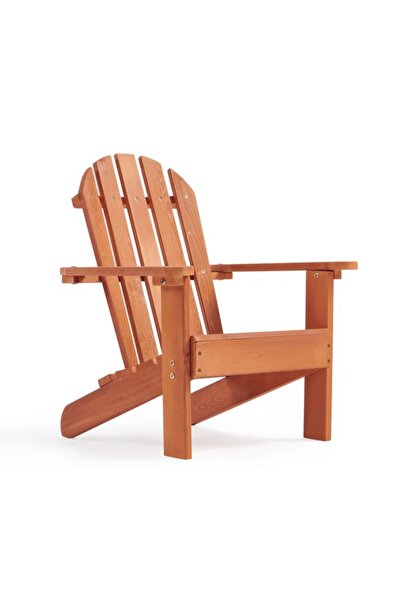 GINGER HOME Scaun tip sezlong de gradina din lemn Adirondack