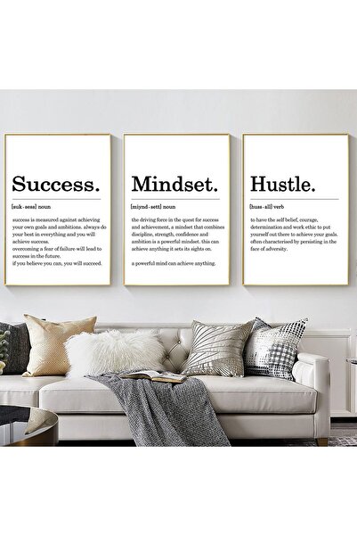 ALAYRA International لوحات جدارية قماشية من ALAYRA تحمل اقتباسات ملهمة، باللو...