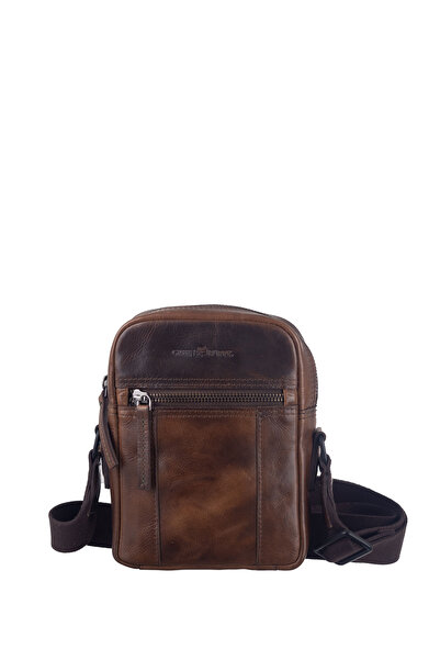 Greenburry Shoulder bag "Newport" coffee 2100-22