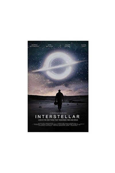 ALAYRA International ALAYRA Interstellar Movie Art Poster 1 Canvas Poster Bed...