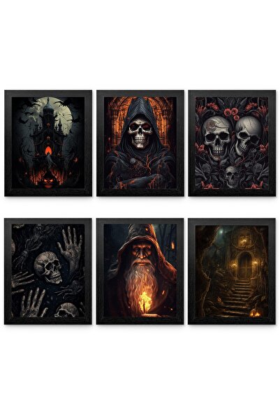 ALAYRA International ديكور غرفة قوطي مؤطر من ALAYRA، ديكور حائط ساحر مع إطار،...