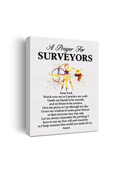 ALAYRA International لوحة جدارية قماشية تحمل اقتباسًا من دعاء المساح ألايرا، ...